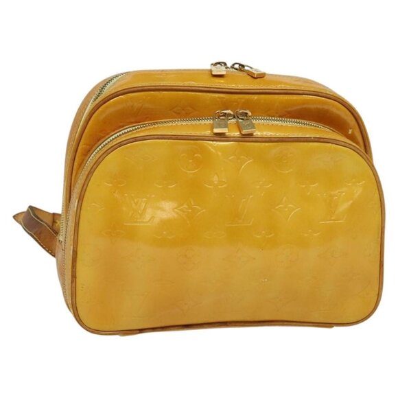 LOUIS VUITTON Monogram Vernis Marley Backpack Yellow - Picture 11 of 15